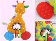 Mobile Girafa Espiral para Carrinho de Bebê com Chocalho Divertido e Educativo - imagem 4