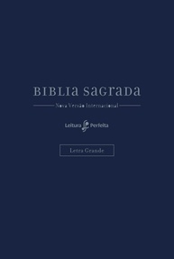 Bíblia NVI Couro Soft Azul Letra Grande com Espaço para Anotações - Seu Diário Espiritual - imagem 1