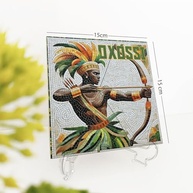 Quadro Oxossi Orixá do Conhecimento - Decoração Espiritual Quadrinho - imagem 3