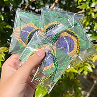 Pulseira Ajustável BRASIL: Celebre o Amor ao Futebol e ao Esporte - imagem 1