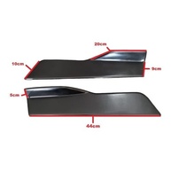 Flaps Aerodinâmicos Universais - Barbatanas Laterais para Carros - Kit 2 Peças - Performance Esportiva - imagem 4
