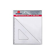 Esquadro de Poliestireno 26cm 45° Acrimet 542 – Alta Precisão - imagem 1