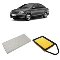 Kit Essencial: Filtros de Ar Condicionado e Motor para Toyota Etios 1.3 - Mantenha seu Carro Impecável! - imagem 1