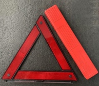 Triângulo de Segurança Sinalizador de Emergência Automotivo Karbox 29x29cm - Essencial para Trânsito e Estrada - imagem 3