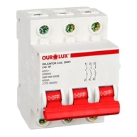 Disjuntor Tripolar 40A Ourolux: Segurança e Proteção Essencial para sua Instalação Elétrica - imagem 2