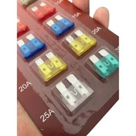 Kit Essencial 50 Fusíveis Automotivos Caindi Lâmina (5A a 30A) - Proteção Completa - imagem 4