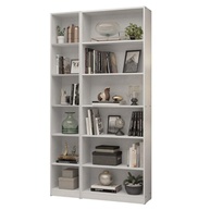 Kit Estante Livreiro Madesa 6908 + 6906 - Branco | Organize com Estilo e Qualidade - imagem 1