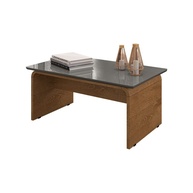 Mesa de Centro Moderna Lilibeth em Titanium/Naturale - Design Retrô para Sala de Estar - imagem 3