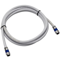 Cabo Coaxial Antena Digital 2 Metros: Sinal Limpo e Conexão Estável (95% Malha) - imagem 2