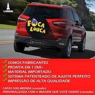 Capa de Estepe Ecosport Crossfox Estampa Leão CN1093 - Proteção e Estilo Lorben - imagem 2