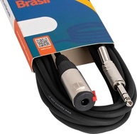 Cabo Extensor P10 Macho x Fêmea Estéreo HAYONIK 5m - Conexão Profissional de Áudio - imagem 4
