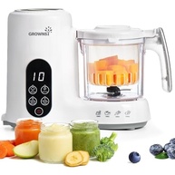 GROWNSY Máquina de Alimentos para Bebês com Cesto a Vapor - Processador Completo com Estéril - imagem 2