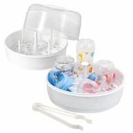 Esterilizador de Mamadeira para Micro-ondas 24x17.5cm - 4 Mamadeiras, Livre de BPA, 5 Minutos - imagem 1