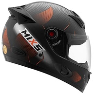Capacete Mixs MX5 Blaze Laranja Brilhante - Segurança e Estilo para Sua Pilotagem - imagem 2