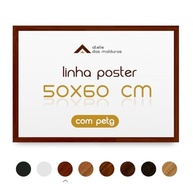 Moldura Quadro Poster 50x60 cm com Acetato PETG - Decore com Estilo e Durabilidade - imagem 2