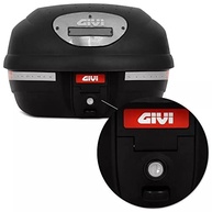 Baú Bauleto Moto Givi E33NT Monolock 33L Lente Fumê - Segurança e Estilo - imagem 3