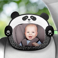 Espelho Buba Pandinha: Veja Seu Bebê no Banco Traseiro com Segurança e Estilo - imagem 3
