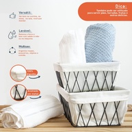 Cestos Aramados Oikos: Organize com Estilo! - imagem 2
