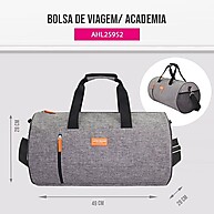 Kit Bolsa Viagem/Academia Jacki Design: Organize-se com Estilo! - imagem 2