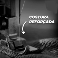 Capa para Banco de Automóvel Premium: Proteção e Estilo em Tecido Grosso Forrado (Preto/Vermelho) - imagem 3