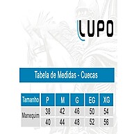 Kit com 4 Cuecas Sunga Lupo 460-003 – Conforto e Estilo - imagem 2