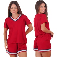 Pijama Feminino Manga Curta: Conforto e Estilo! - imagem 2