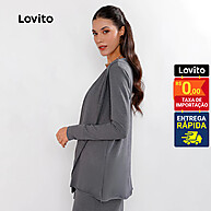 Cardigan Feminino Lovito: Conforto e Estilo! - imagem 2