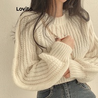 Suéter Feminino Lovito: Conforto e Estilo! - imagem 2
