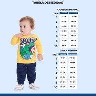 Kit Roupa Bebê Menino: 6 Peças Conforto e Estilo! - imagem 2