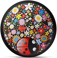 Capa de Estepe Joaninha para Ecosport, CrossFox, AirCross e Spin Activ com Cadeado - Proteção e Estilo! - imagem 2