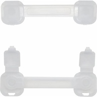 Kit 8 Trava Gaveta Armário Segurança Infantil Transparente - Proteja com Estilo - imagem 5
