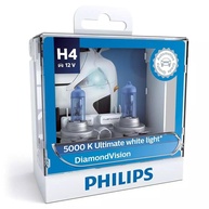 Philips Diamond Vision H4: Iluminação Branca 5000K para Estilo e Visibilidade - imagem 1