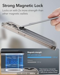 ESR Suporte Magnético para Cartão: Estilo, Segurança e Praticidade para seu iPhone - imagem 4