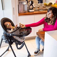 Cadeira de Refeição Pepper Black Lush - Conforto e Estilo para seu Bebê - imagem 5