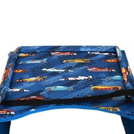 Mesinha Infantil Portátil Azul para Carro e Carrinho - Estilo Montessoriano - imagem 3