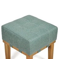 Kit 2 Puffs Apolo em Madeira Maciça - Estilo e Conforto para sua Sala de Estar - imagem 4