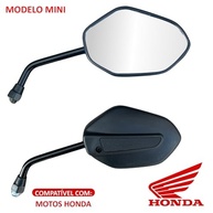 Retrovisor Mini AWA para Honda Titan 150 2014 (Par) - Estilo e Segurança - imagem 3