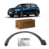 Moldura Roda Paralama Dianteiro Esquerdo Original VW T-Cross: Proteção e Estilo - imagem 1