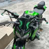 Protetores de Mão em Alumínio CNC para Ninja 500 / Z500 (2024-2025) - Segurança e Estilo Verde - imagem 3