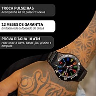 Relógio Champion Troca Pulseiras CP30219X – Personalize Seu Estilo - imagem 2