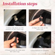 Kit 8 Tampas de Válvula de Pneu Divertidas - Estilo e Humor para Seu Carro! - imagem 4