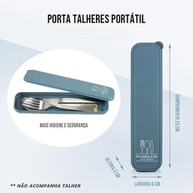 Porta Talheres para Marmita Individual Portátil - Prático e Estiloso - imagem 3
