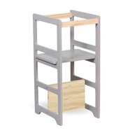 Torre de Aprendizagem Montessoriana com Altura Regulável - Estímulo e Segurança para Crianças - imagem 2