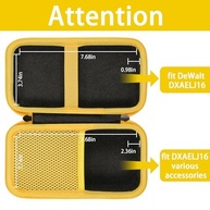 Estojo Rígido Khanka Premium para DeWalt DXAELJ16 1600 Peak Amp Jump Starter - Proteção e Portabilidade Essenciais - imagem 5