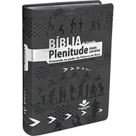 Bíblia de Estudo Plenitude para Jovens NTLH | SBB - Capa Couro Sintético Cinza Escuro - imagem 2