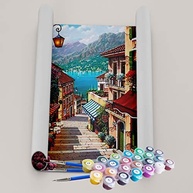 Kit de Pintura Terapêutica Europa Praiana - Relaxamento e Criatividade com MAUE ART STORE - imagem 3