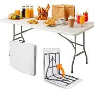Mesa Dobrável Vira Maleta com Alça - 1.80m | Ideal para Camping, Praia e Eventos - imagem 5