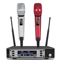 Microfone Sem Fio Profissional SOMILIMI EW135G4: Som Impecável para Palco, Karaokê e Eventos (135-WR) - imagem 1