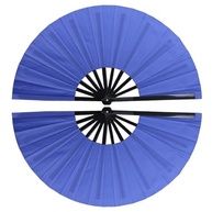 Ventilador de Rave Dobrável Azul - 2 Unidades | Acessórios para Cosplay, Dança e Eventos - imagem 2