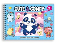 Livro de Colorir Adulto Cute & Comfy Super Extra Edição 05: Relaxamento e Criatividade com Capa Holográfica - imagem 2